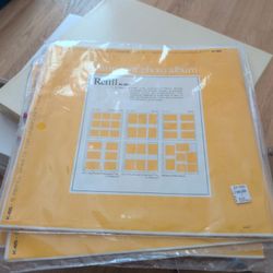 Unimount Photo Album 5 Refill Sheets K45 + Posts Magnetic C.R. Gibson NEW SEALED