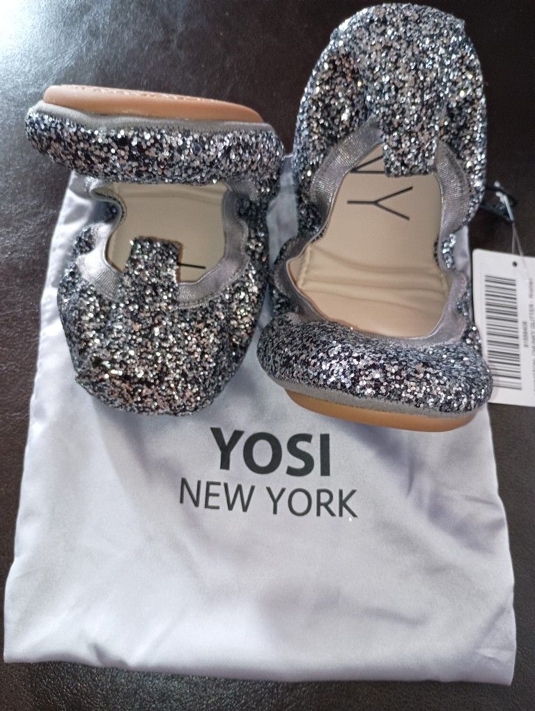 YOSI NEW YORK GLITTER WOMEN FLATS
