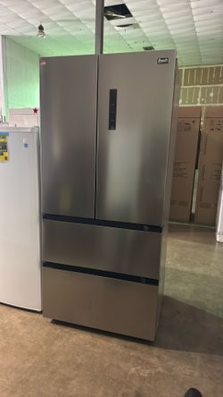 🔥 18 Cu. Ft. French Door Refrigerator – Scratch & Dent – OBO 🔥