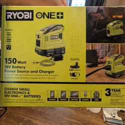 Ryobi Power Source And Charger 