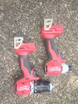 Milwaukee drill & impact driver (2)
