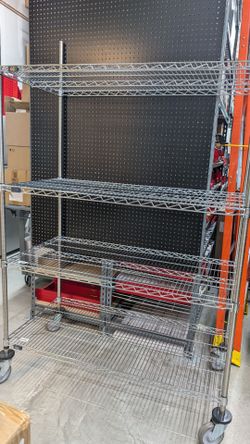 Metal wire rack 4 tier