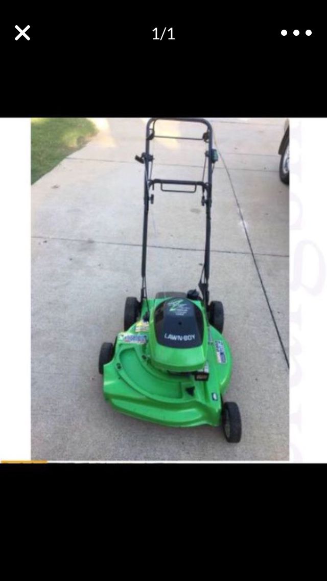 Lawn boy self propel mower