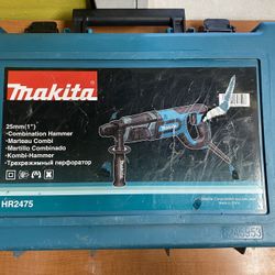 Makita HR2475 7 Amp Corded 1 in. SDS-Plus Concrete/Masonry Rotary Hammer Drill 