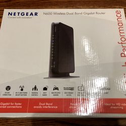Netgear N600 Wireless Dual Band Gigabit Router