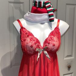 Mrs Santa 🤶 Sleepwear Size L/Xl Brand New $15