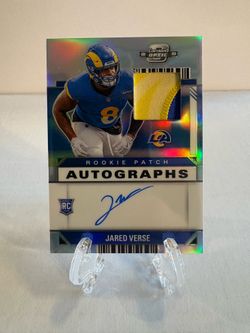 2024 Contenders Optic - Jared Verse #RPA-JVE Rookie Patch Auto /75 (RC)