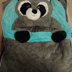 Racoon Sleeping Bag For Kids