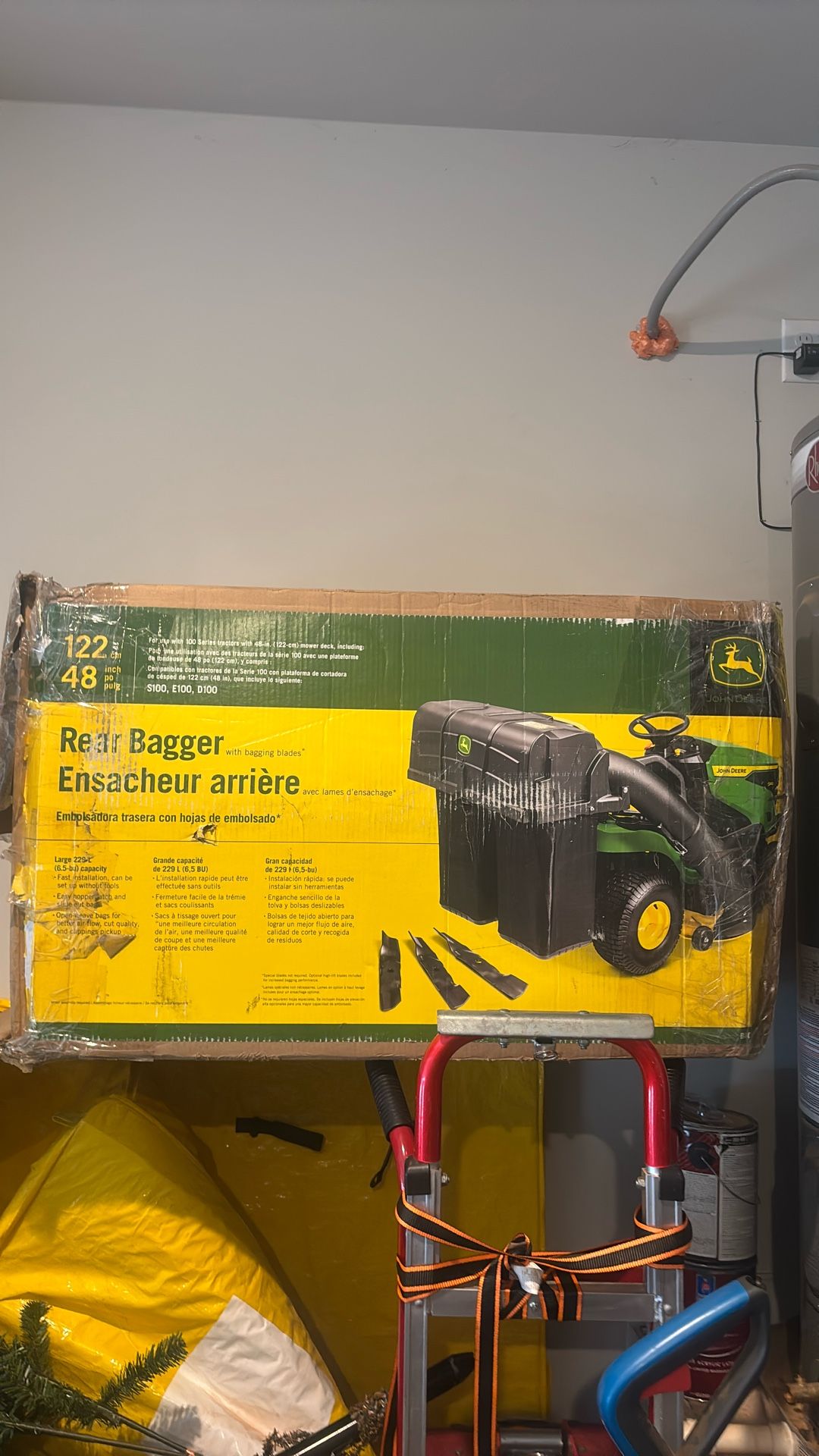 48 Inch Rear Bagger With Bagging Blades