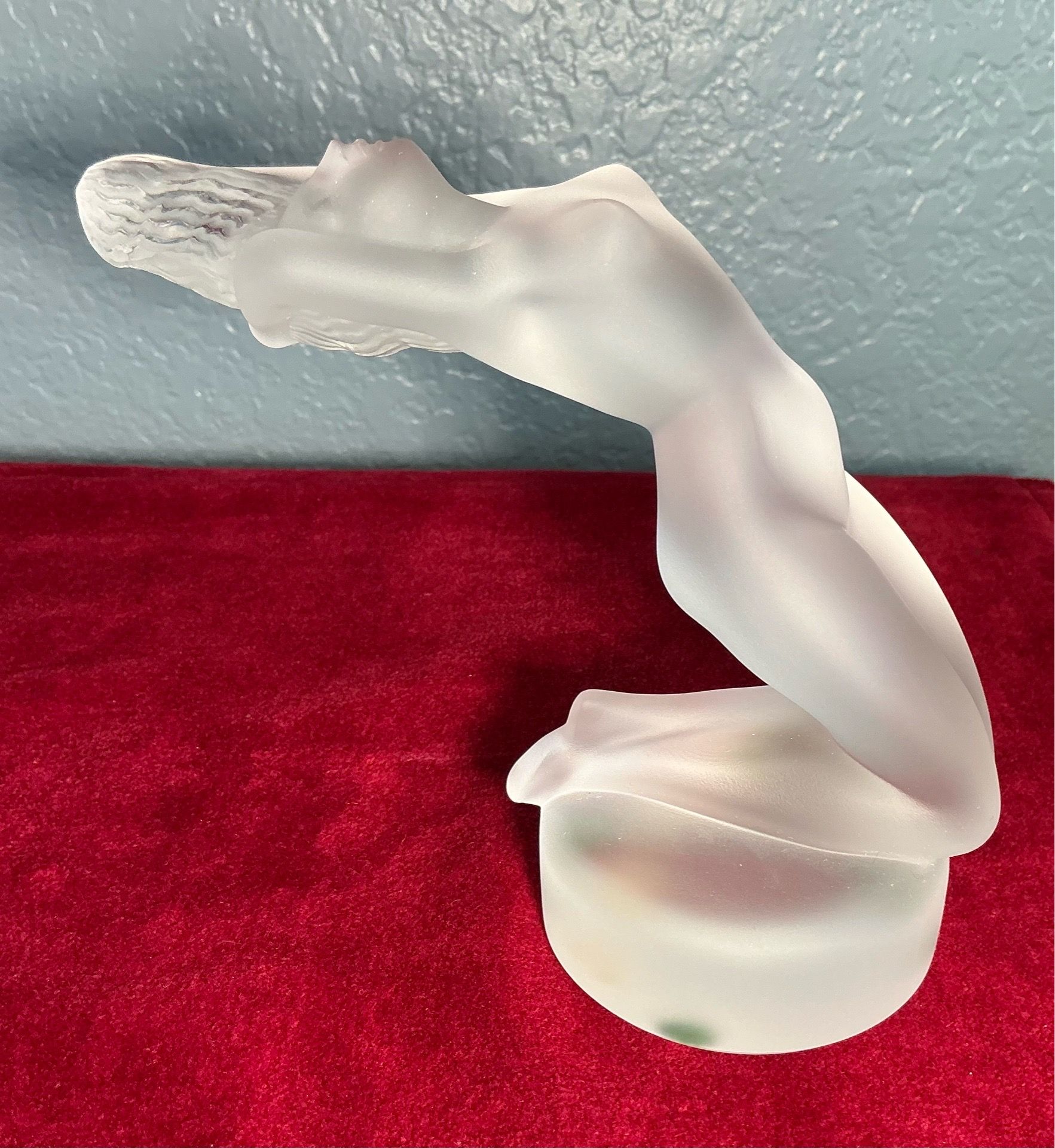 ✨ MINT ✨ Lalique Paris Chrysis Nude Woman Crystal Figurine 11809 w/Original Box