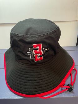 New Era San Diego Aztecs Bucket Hat Size X-Large