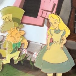 Framed Disney Alice Wonderland Limited Edition
