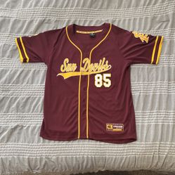 ASU Retro Baseball Jersey Medium