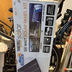 THUNDERBOLT SOLAR 100 Watt Amorphous Solar Panel Kit