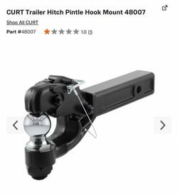 NEW CURT Trailer Hitch Pintle Hook Mount 48007 MSRP $138 West Las Vegas See My Listings Summerlin