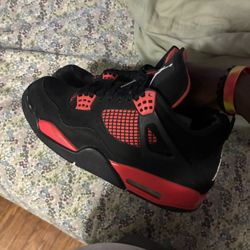 jordan 4 red thunder