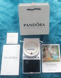 Pandora Golden Rose