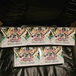 Yu-Gi-Oh! Duelist’s Advance Booster Box English FACTORY SEALED 5 Box Lot! Yugioh