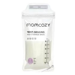 Momcozy Breastmilk Storage Bags, Temp-Sensing Breastfeeding Pouches