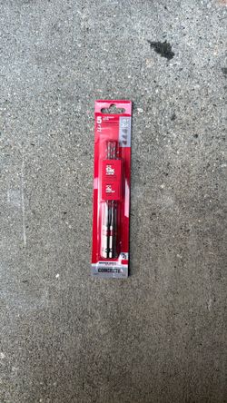 Milwaukee Hammer Bits 5/32 - 5pcs - 1 pack