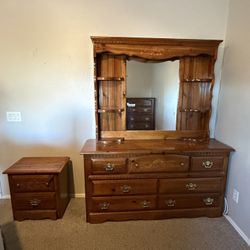 3 Piece Dresser With Night Stand