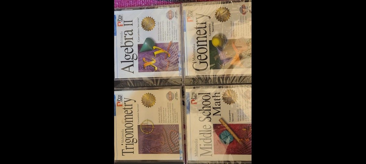 Pro One Multimedia Math 4 CDs