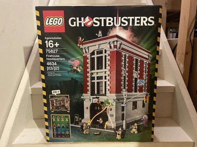 Lego Ghostbusters 75827 Firehouse Headquarters Sealed Retired Brand New
