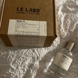 Le Labo Rose 31 used once