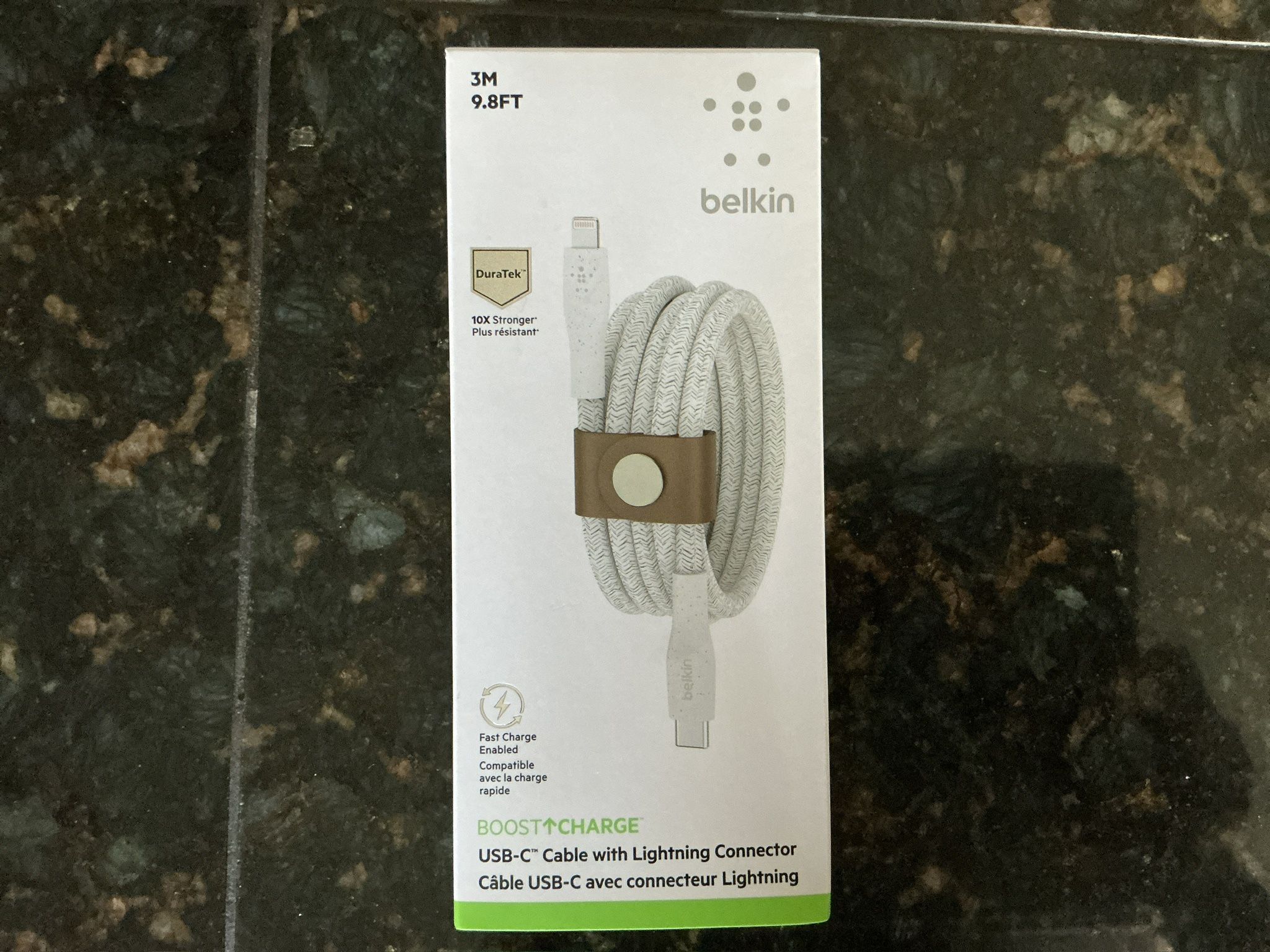 Brand New Belkin Boost Charge Usb – C Cable With Lightning Connector – 9.8 Feet