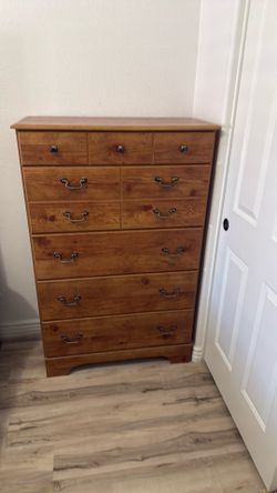 Wooden drawers