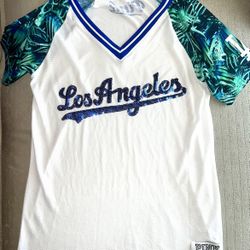 RARE VS Pink LA Dodgers Jersey Women’s S