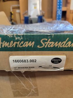American standard shower rain head