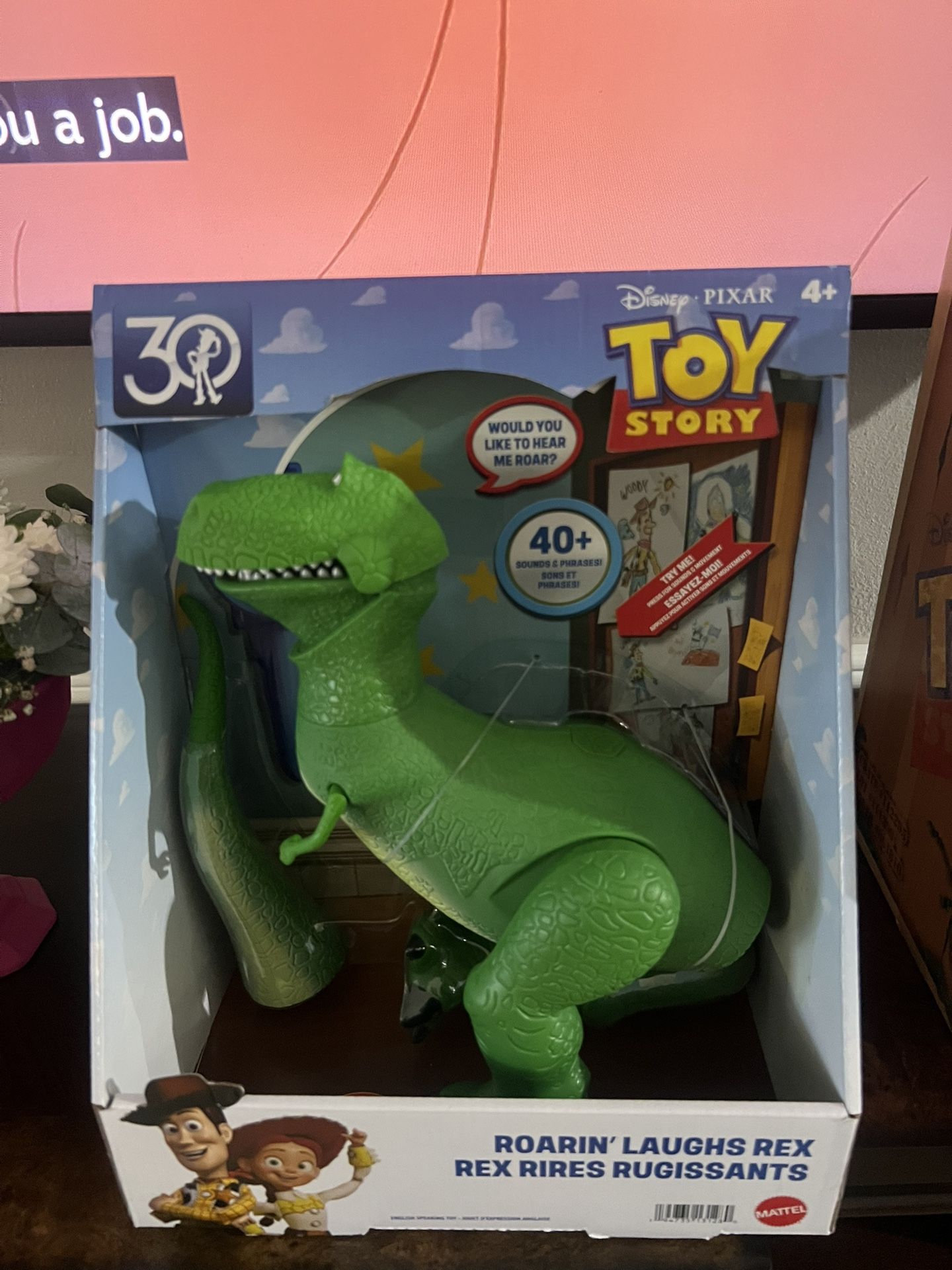 T-Rex Toy Story 