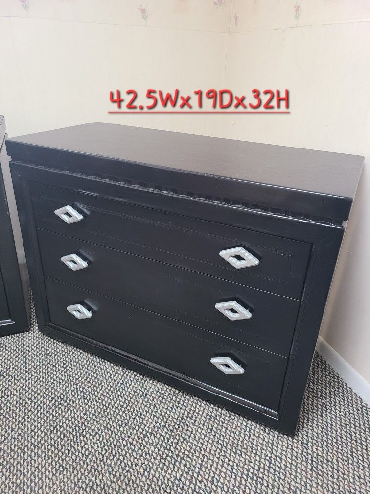 Black Dresser Cabinet