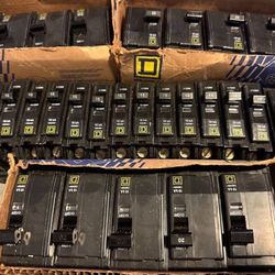 Square D Breakers 10 Amp And 20 Amp Starting At $10