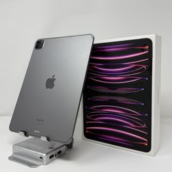 Apple iPad Pro 11" M2 4th Gen 128GB WiFi+Cellular Space Gray w/ Box