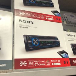 Sony Single Din Bluetooth Stereos On Sale Today 