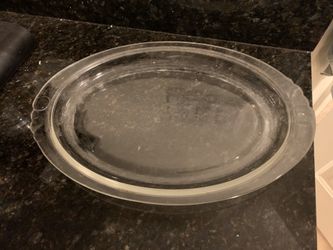 Pyrex Glass Plate