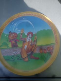 McDonald's commenmertive plate