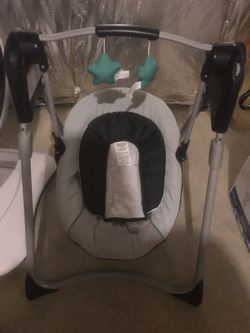 Baby swing adjustable