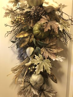 Autumn door decor