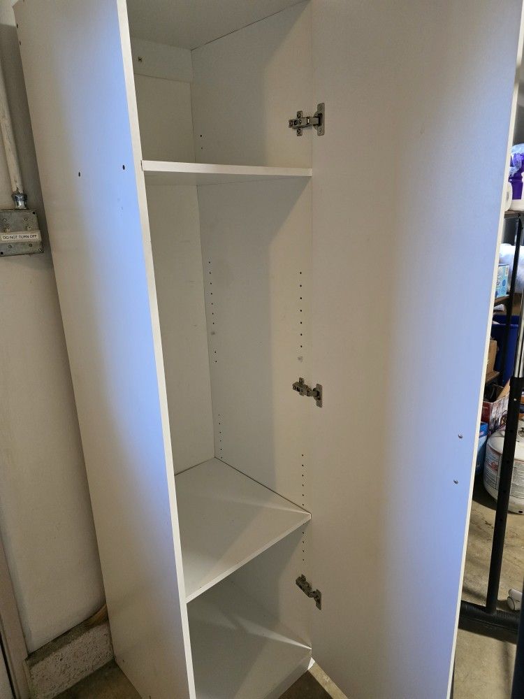 White Shelve With Door