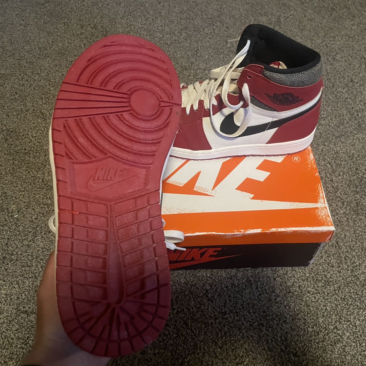 Jordan 1 Chicago Lost And Found Size 9