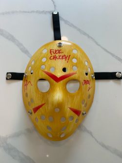 Ari Lehman Autographed Friday The 13th Jason Vorhees Mask (BAS Cert.)