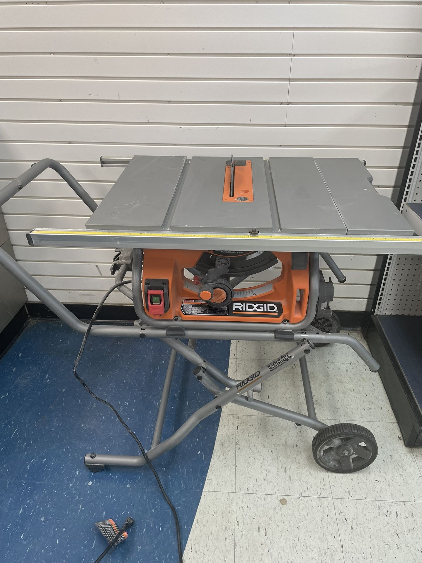 Ridgid Table Saw