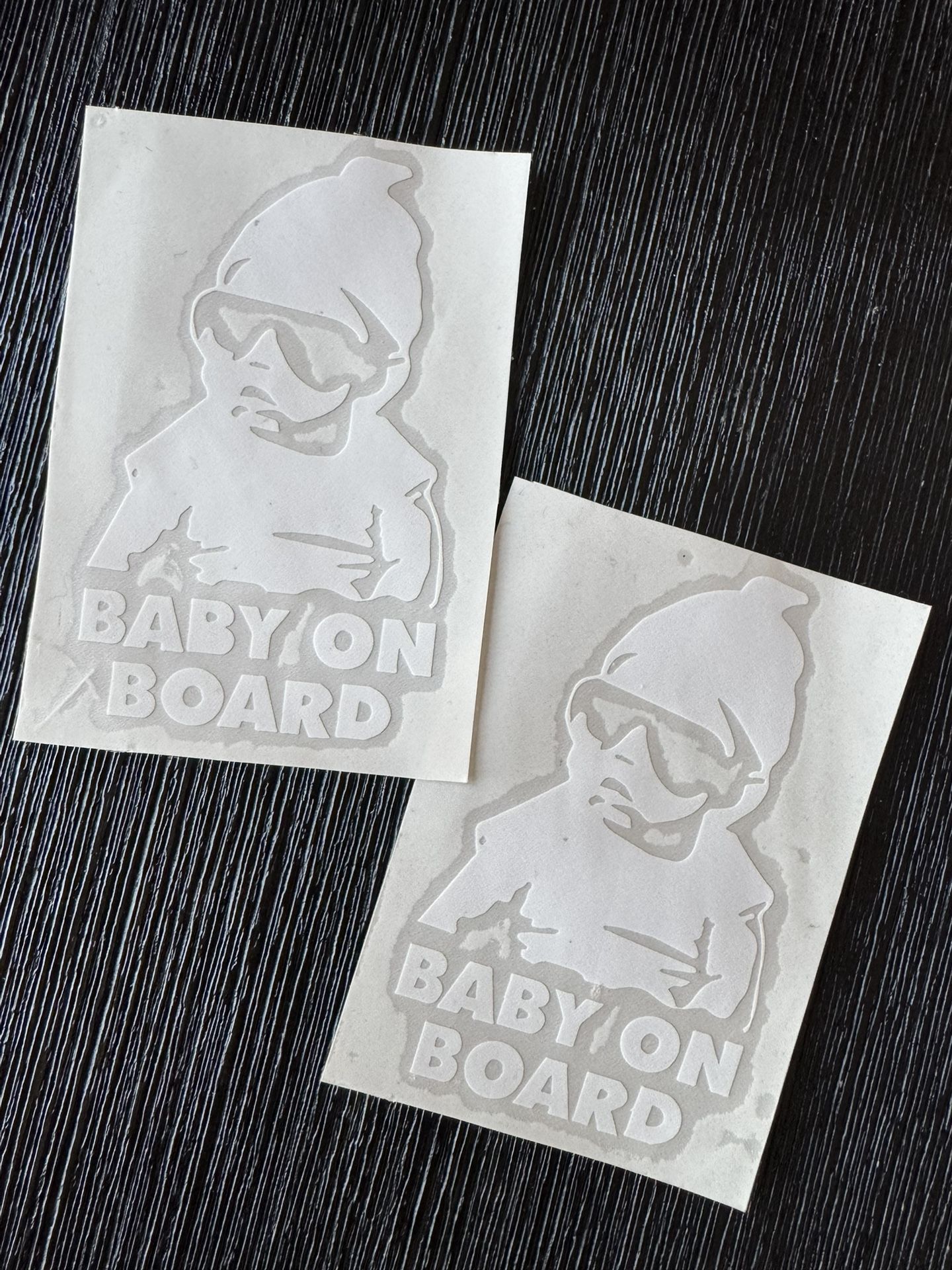 Baby On Board Vinyl Stickers
