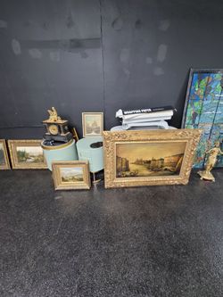 Antique paintings and collectibles