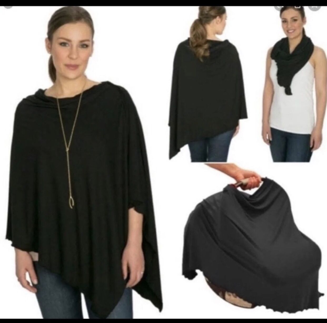 VGUC Black Nursing Cover