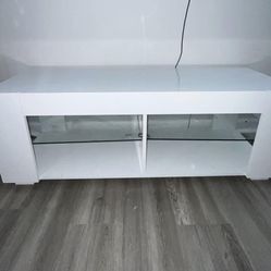 tv stand with LED lights