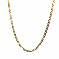 Men’s 10k Yellow Gold 22” Inch 3.2mm Cuban Link Necklace GP3134761
